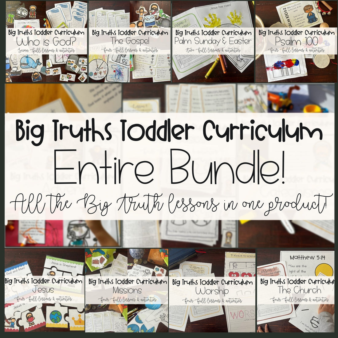 Big Truths Collection | Toddler and Preschool Bible Lessons