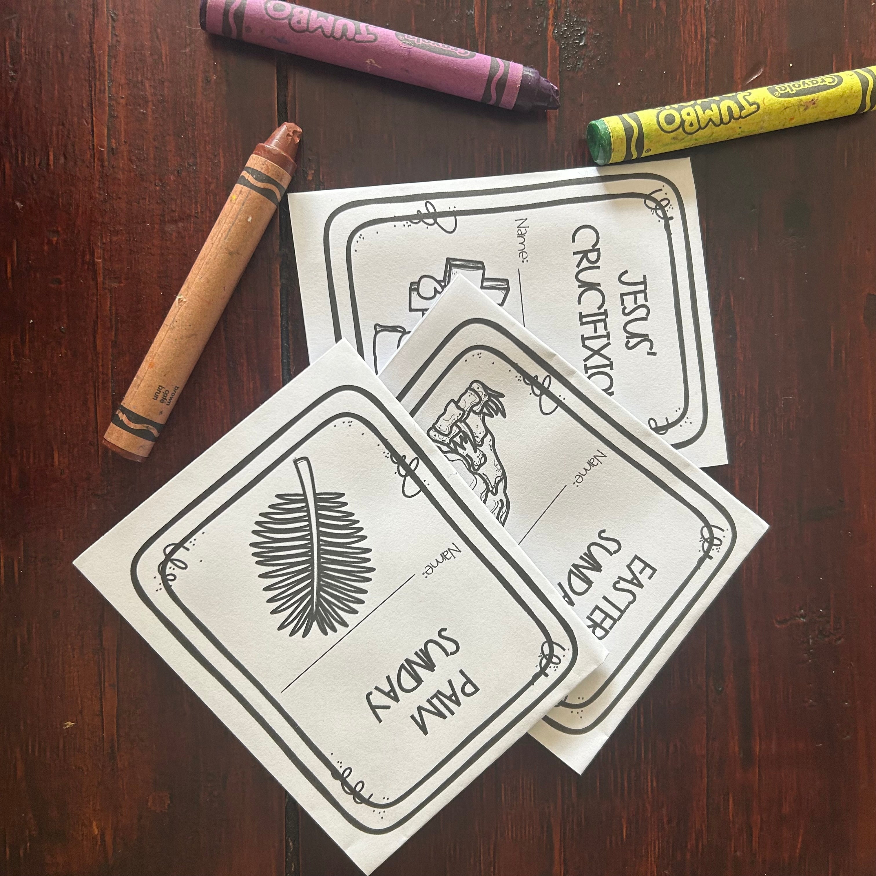 Palm Sunday | Mini Book Printables