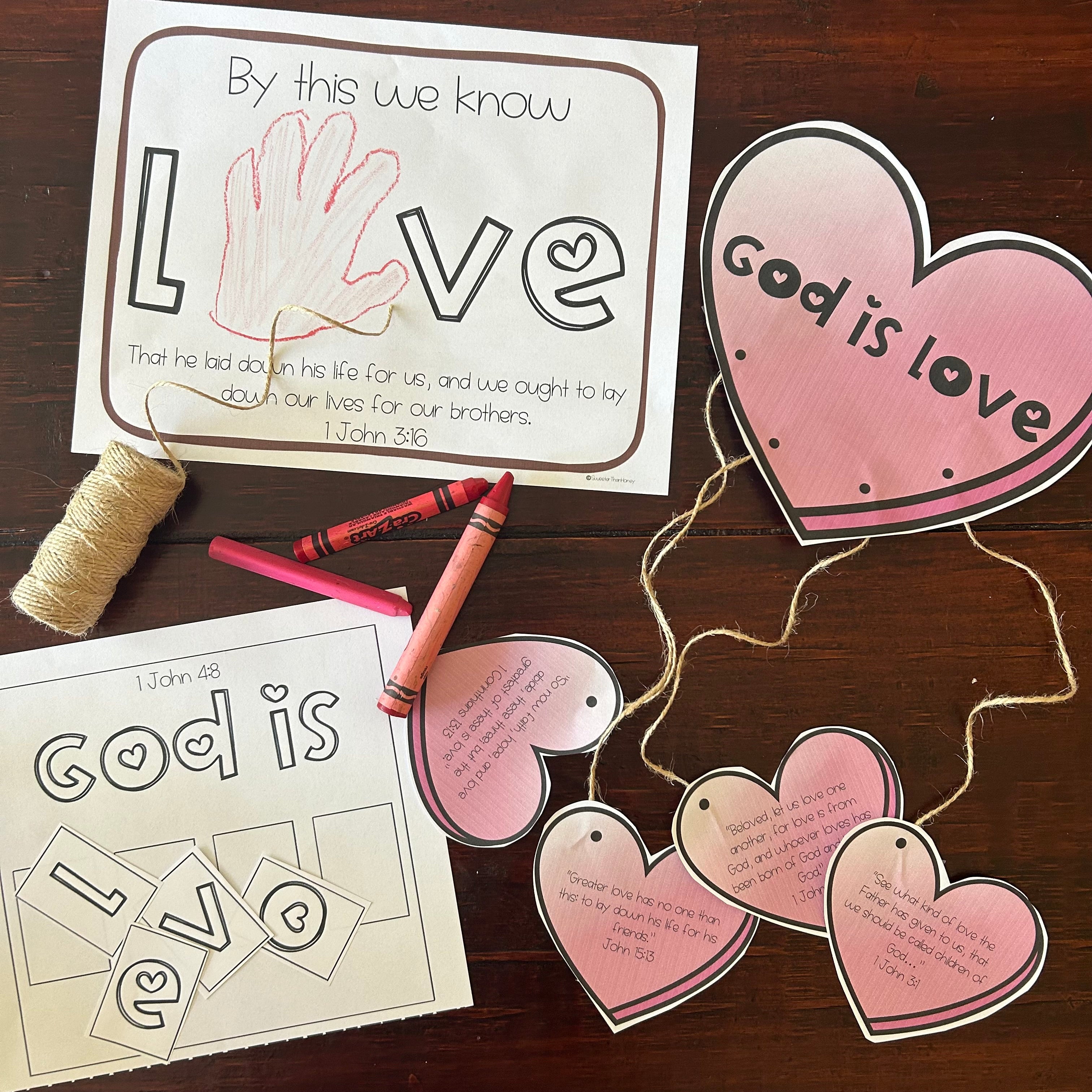 1 John 3:16 Love Lesson Plan