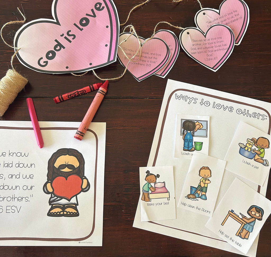 1 John 3:16 Love Lesson Plan