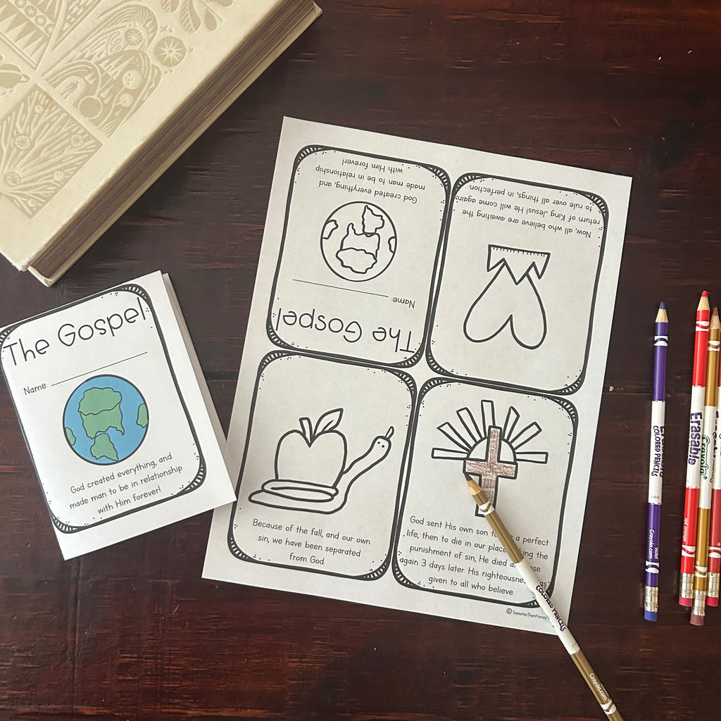 The Gospel | Mini Book Printable