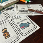 Jonah and the Big Fish | Mini Book Printables