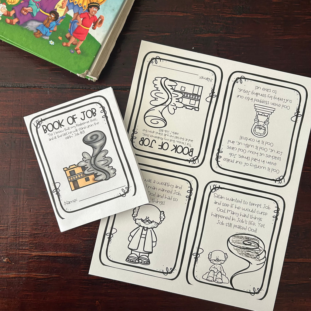 Job | Mini Book Printables