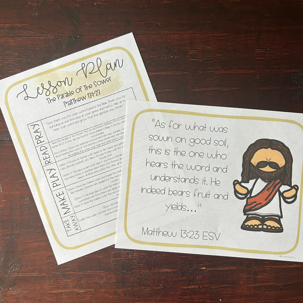 Parable of the Sower | Parables of Jesus