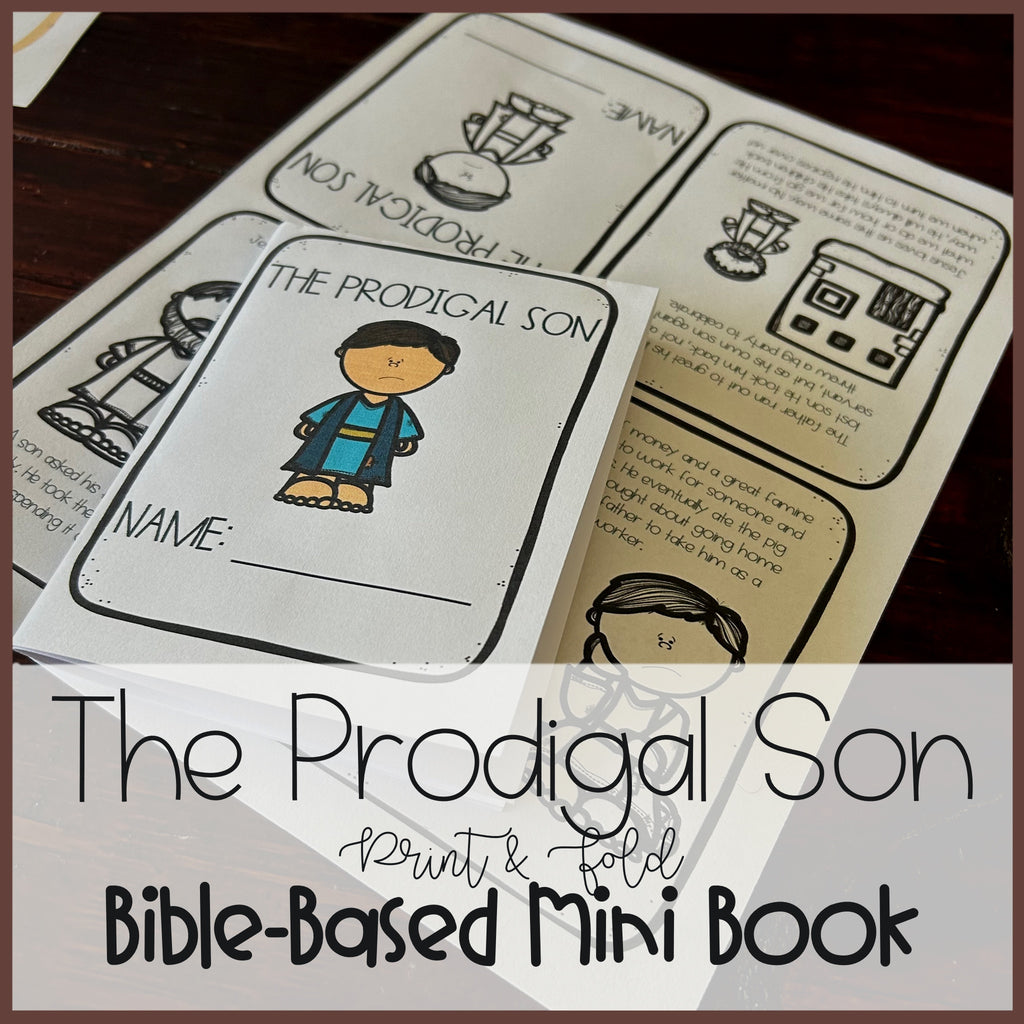 Prodigal Son | Mini Book Printables