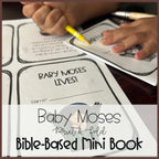 Baby Moses | Mini Book Printables
