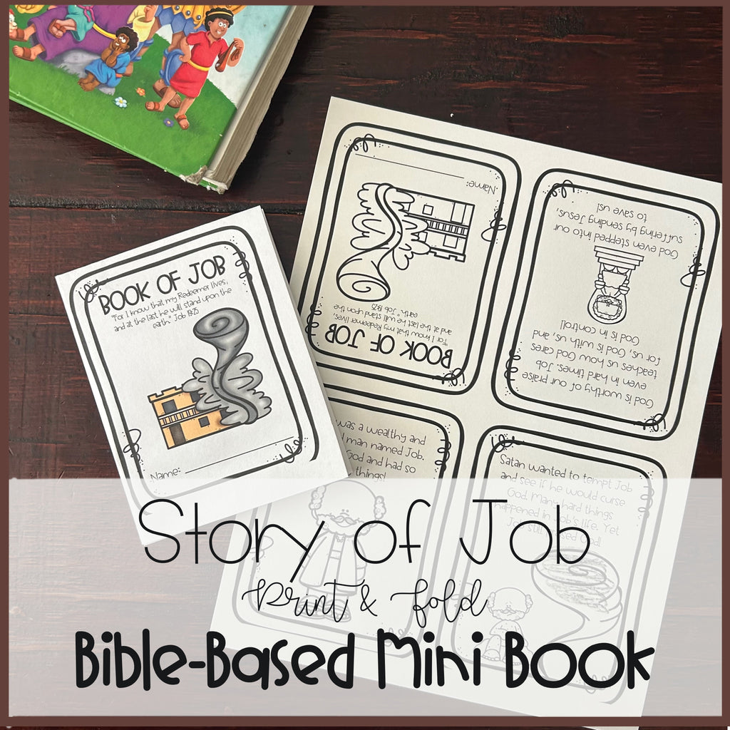 Job | Mini Book Printables