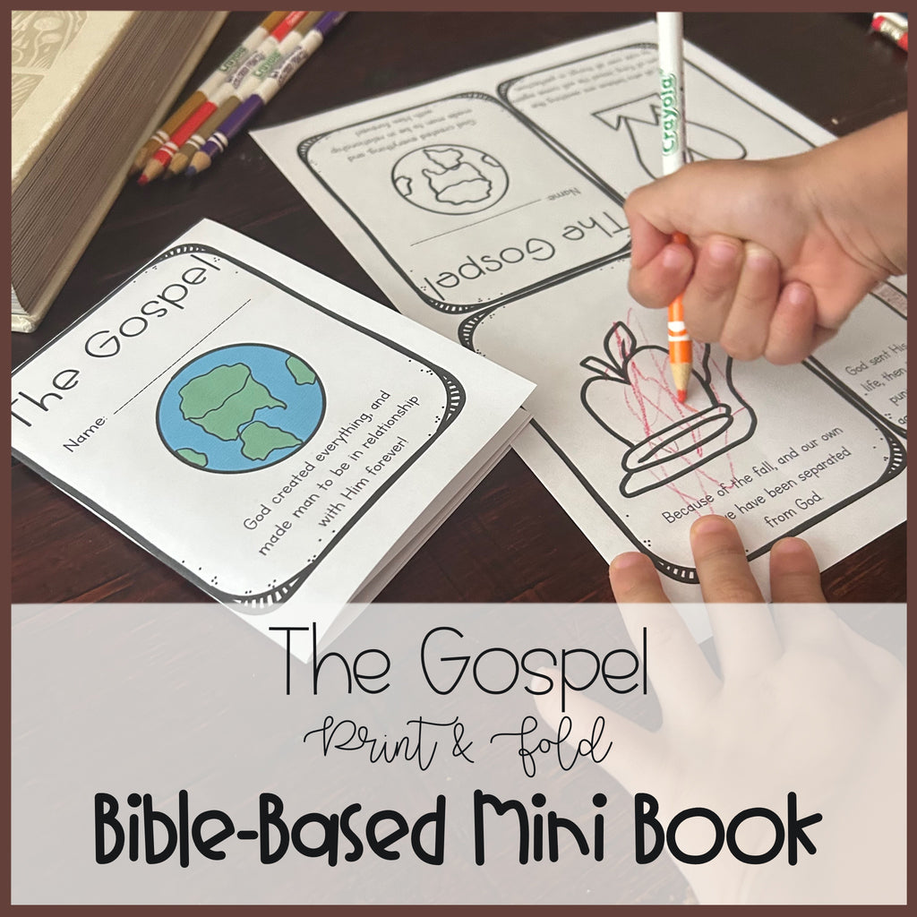 The Gospel | Mini Book Printable