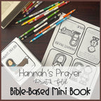 Hannah Prays to God | Mini Book Printables