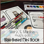 Mary and Martha | Mini Book Printables