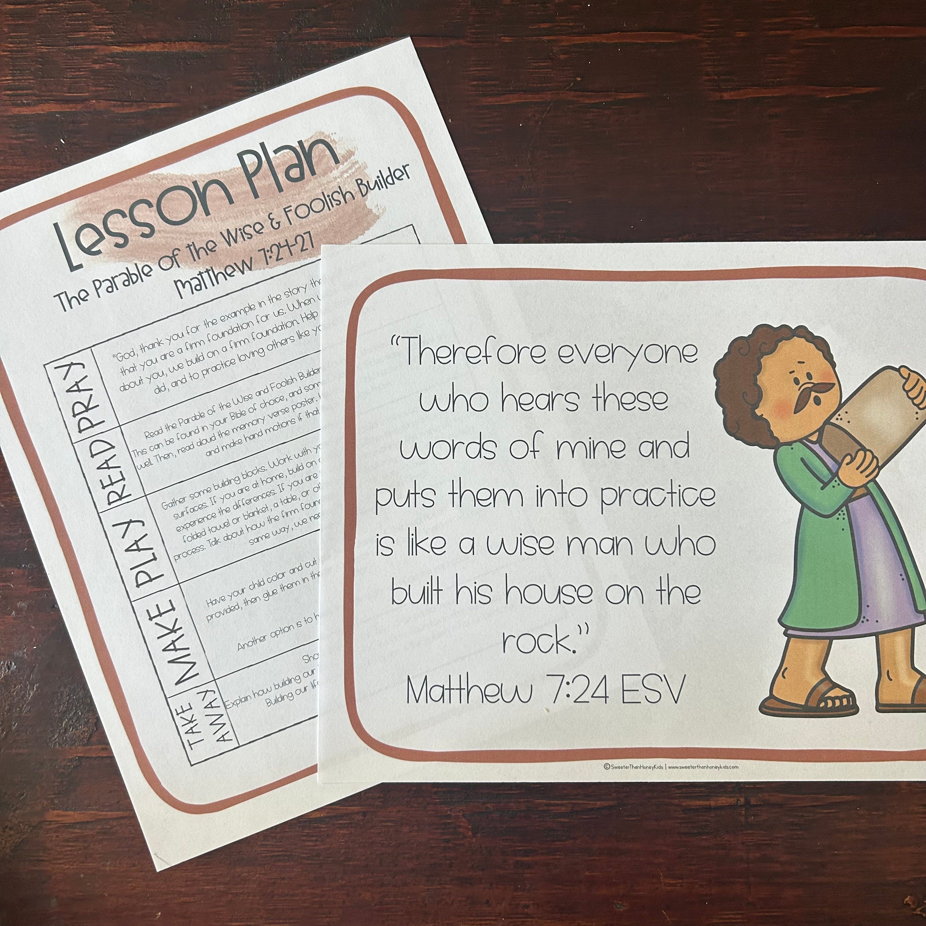Parable of the Wise and Foolish Builders | Parables of Jesus