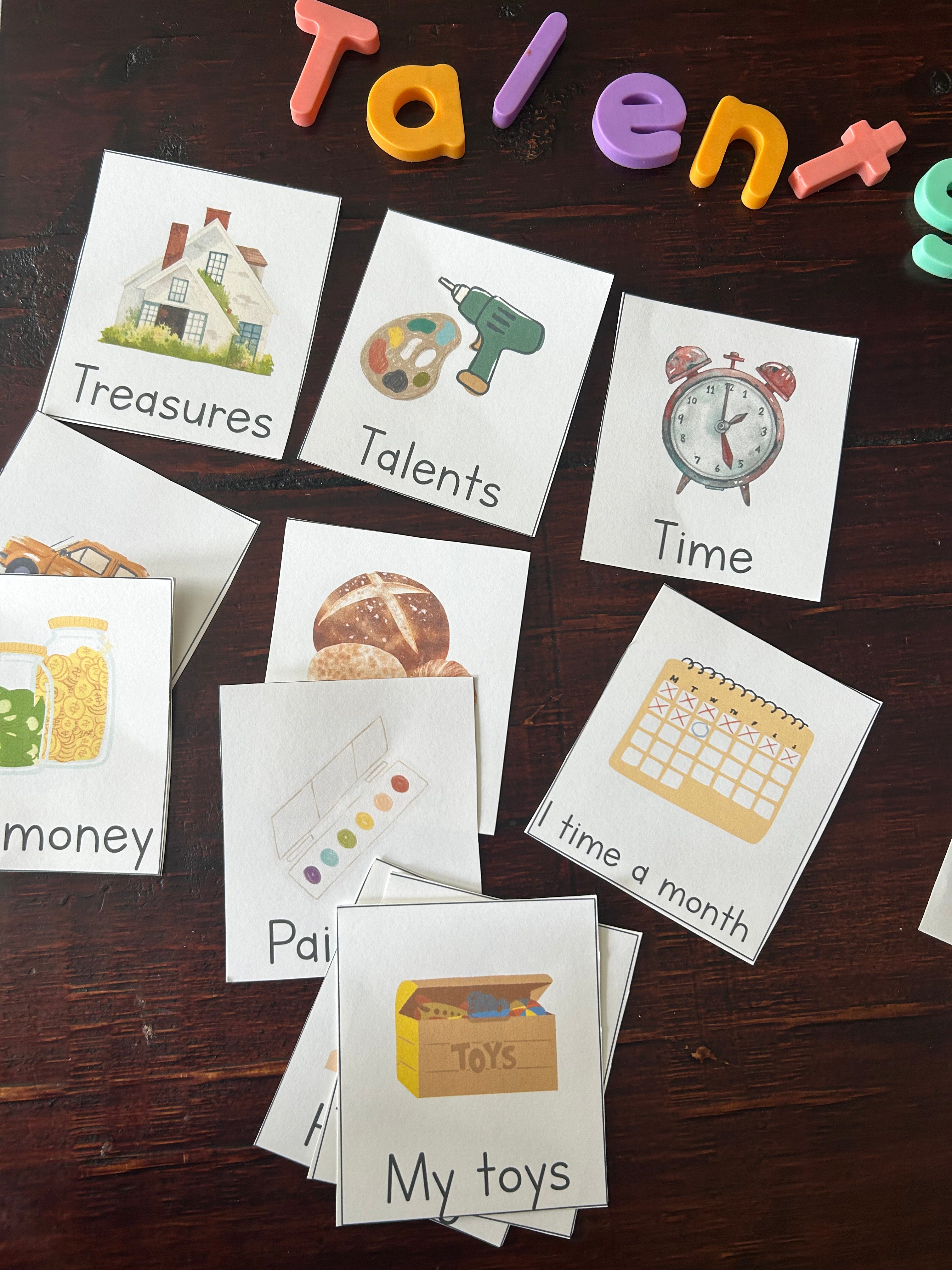 Parable of the Talents Lesson Plan for Toddlers and Preschoolers | Parables of Jesus