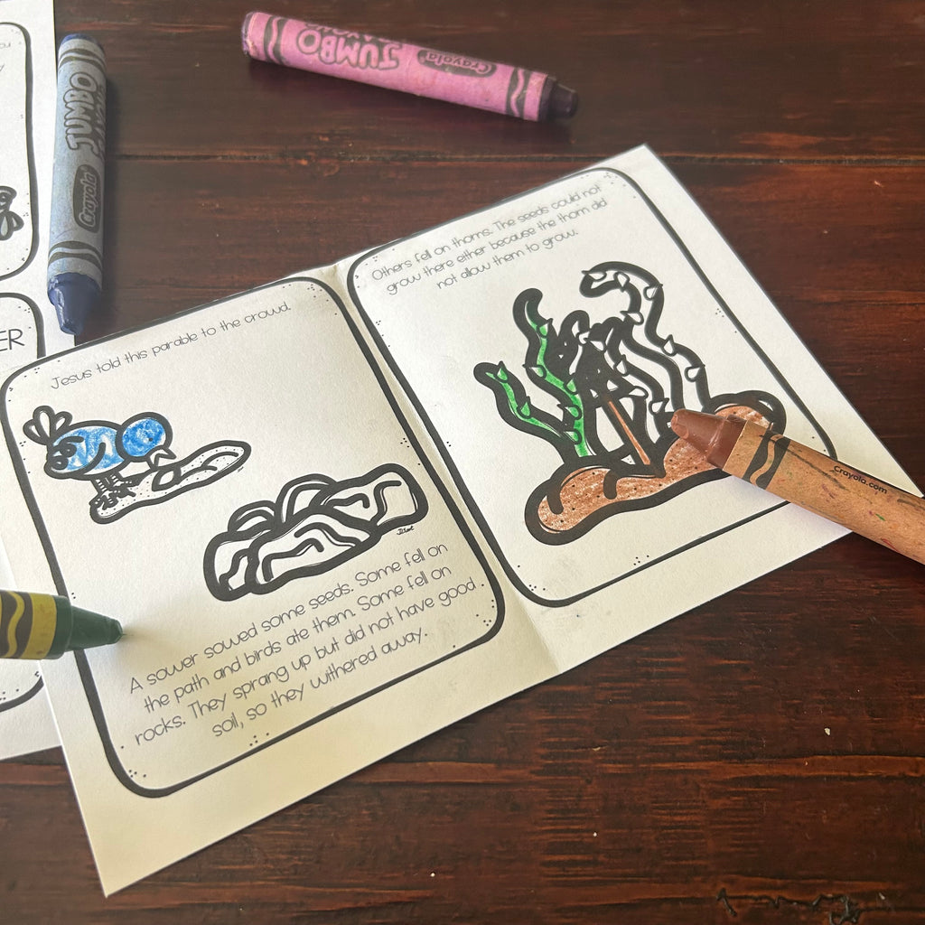Parable of the Sower | Mini Book Printable