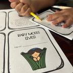 Baby Moses | Mini Book Printables