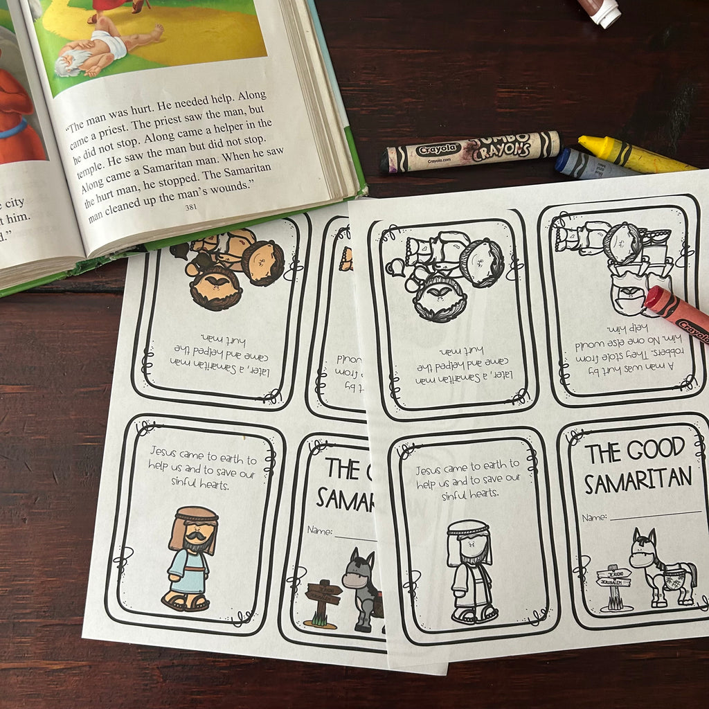 Good Samaritan | Mini Book Printables