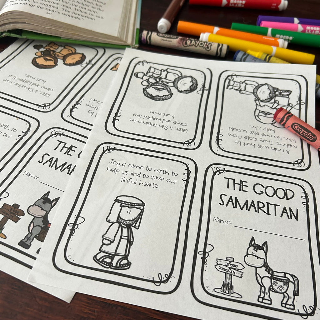 Good Samaritan | Mini Book Printables